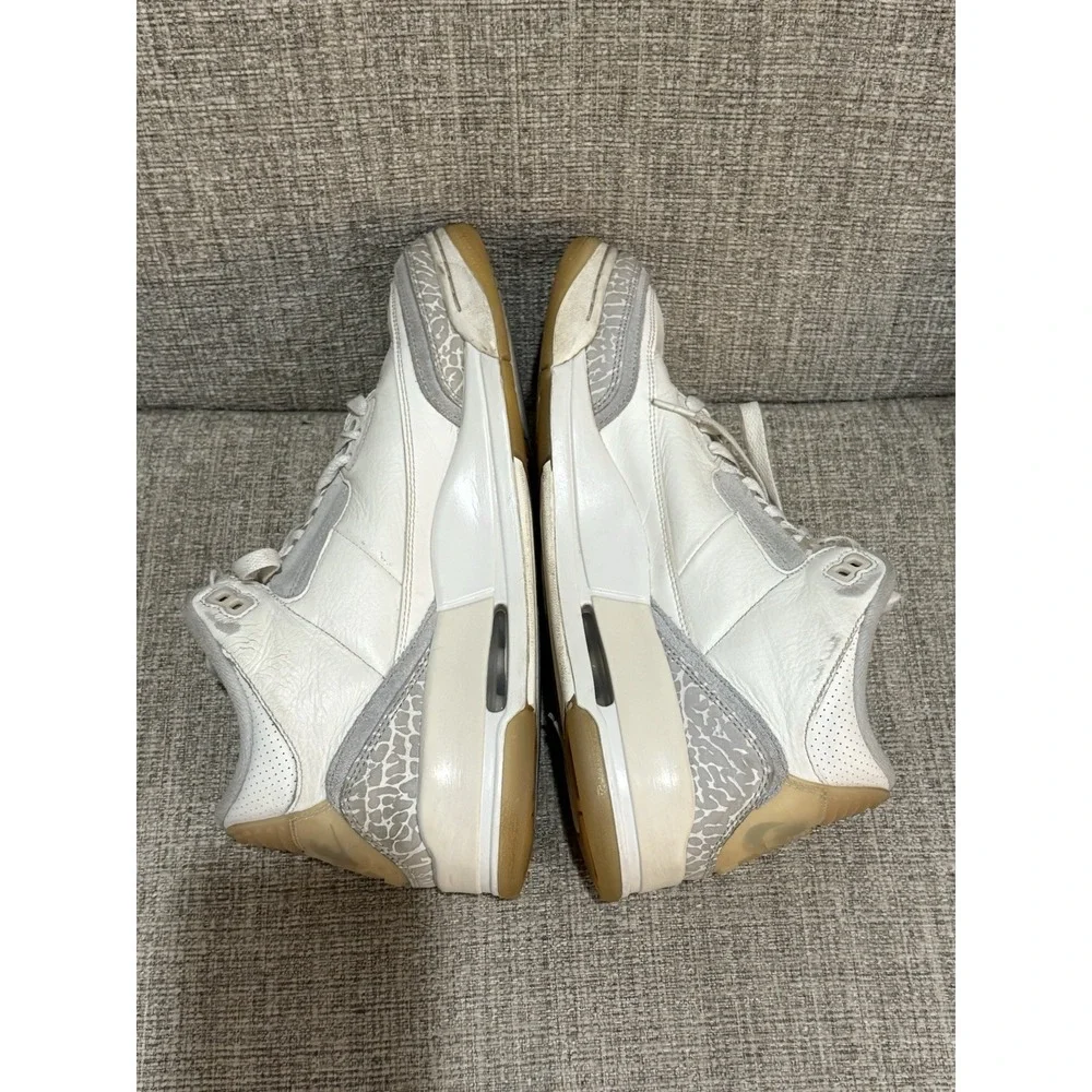 Nike‎ Air Jordan 3 Retro SE Craft Ivory Grey Mist FJ9479-100 Men's Sz 10